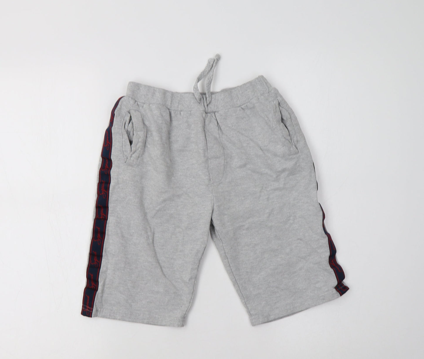 Studio Boys Grey  Cotton Sweat Shorts Size 10-11 Years  Regular