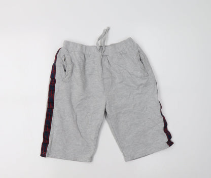 Studio Boys Grey  Cotton Sweat Shorts Size 10-11 Years  Regular
