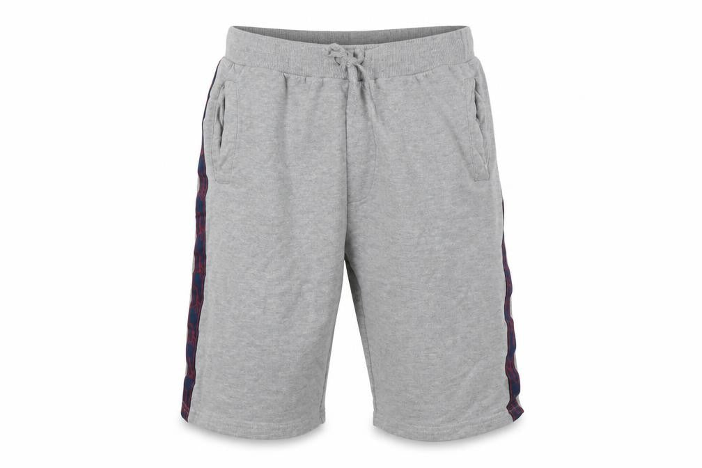 Front view of Studio boys’ grey cotton sweat shorts, size 10-11, years regular