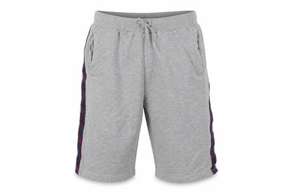 Front view of Studio boys’ grey cotton sweat shorts, size 10-11, years regular
