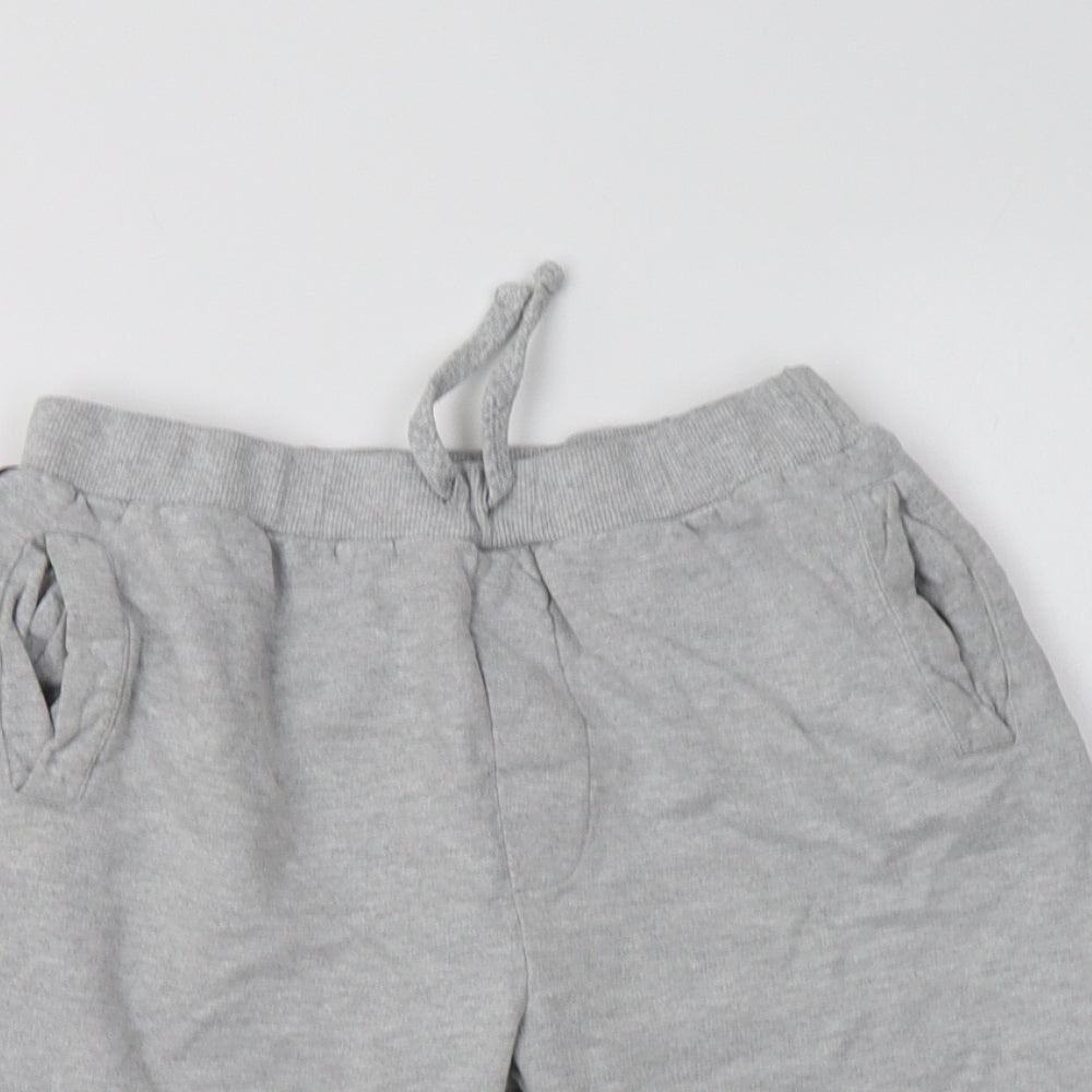 Studio Boys Grey  Cotton Sweat Shorts Size 10-11 Years  Regular