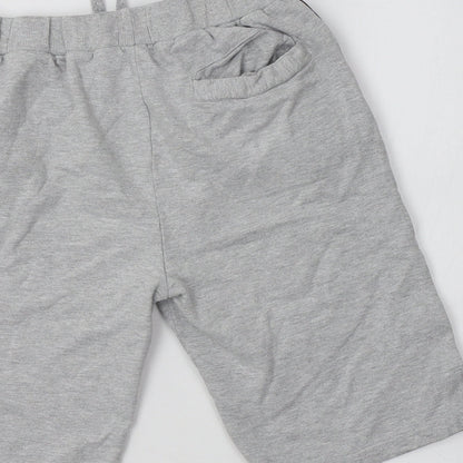 Studio Boys Grey  Cotton Sweat Shorts Size 10-11 Years  Regular