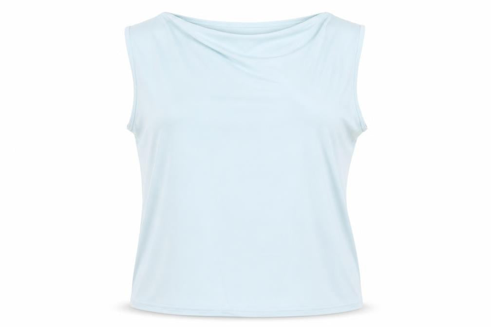 Womens UK Size XL Bonmarché Blue Basic T-Shirt