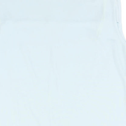 Womens UK Size XL Bonmarché Blue Basic T-Shirt