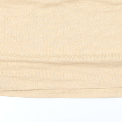 Womens UK Size 8 Missguided Beige Pullover Jumper