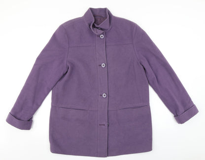 Preworn Womens Blue   Overcoat Coat