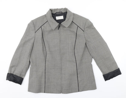Womens UK Size 16 Precis Grey Jacket