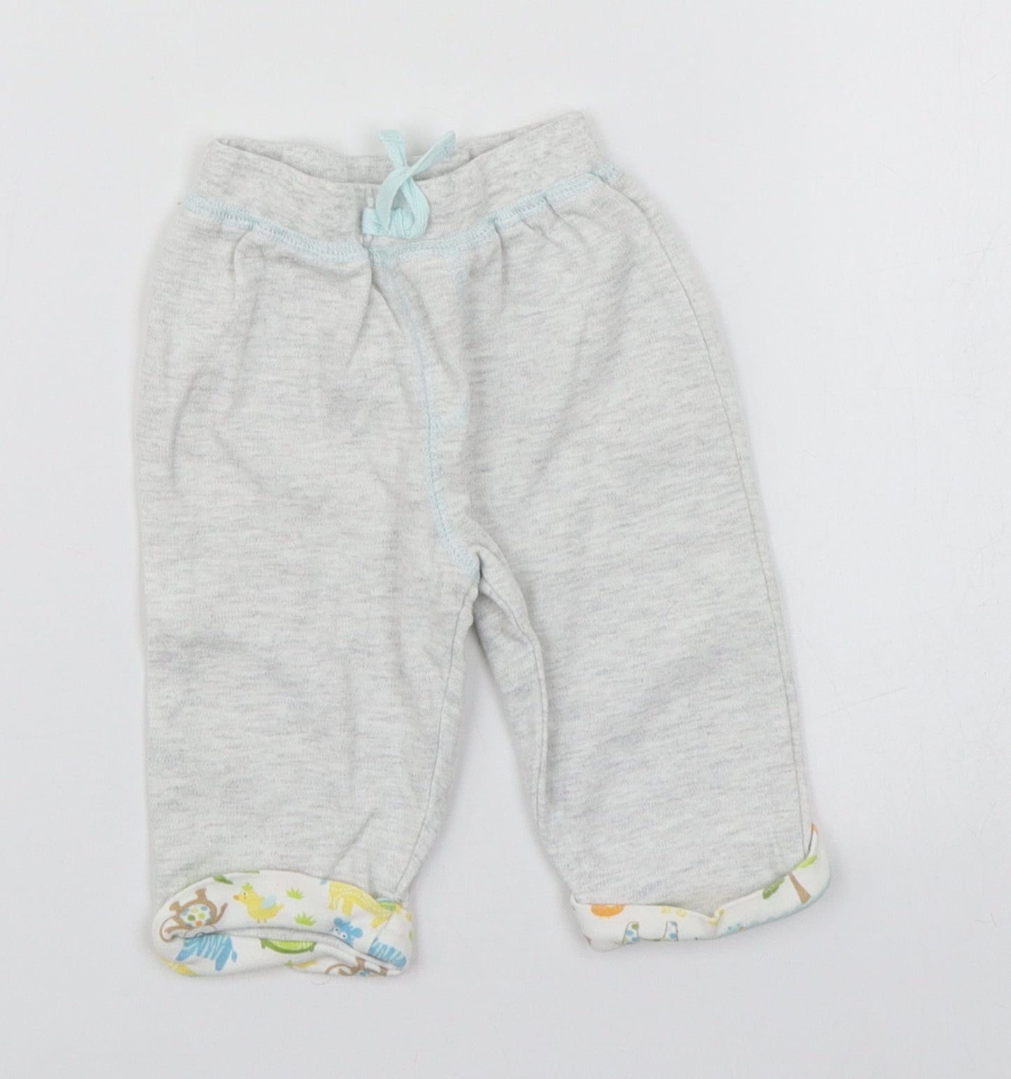 Happi Baby Grey  Cotton Sweatpants Trousers Size 0-3 Months