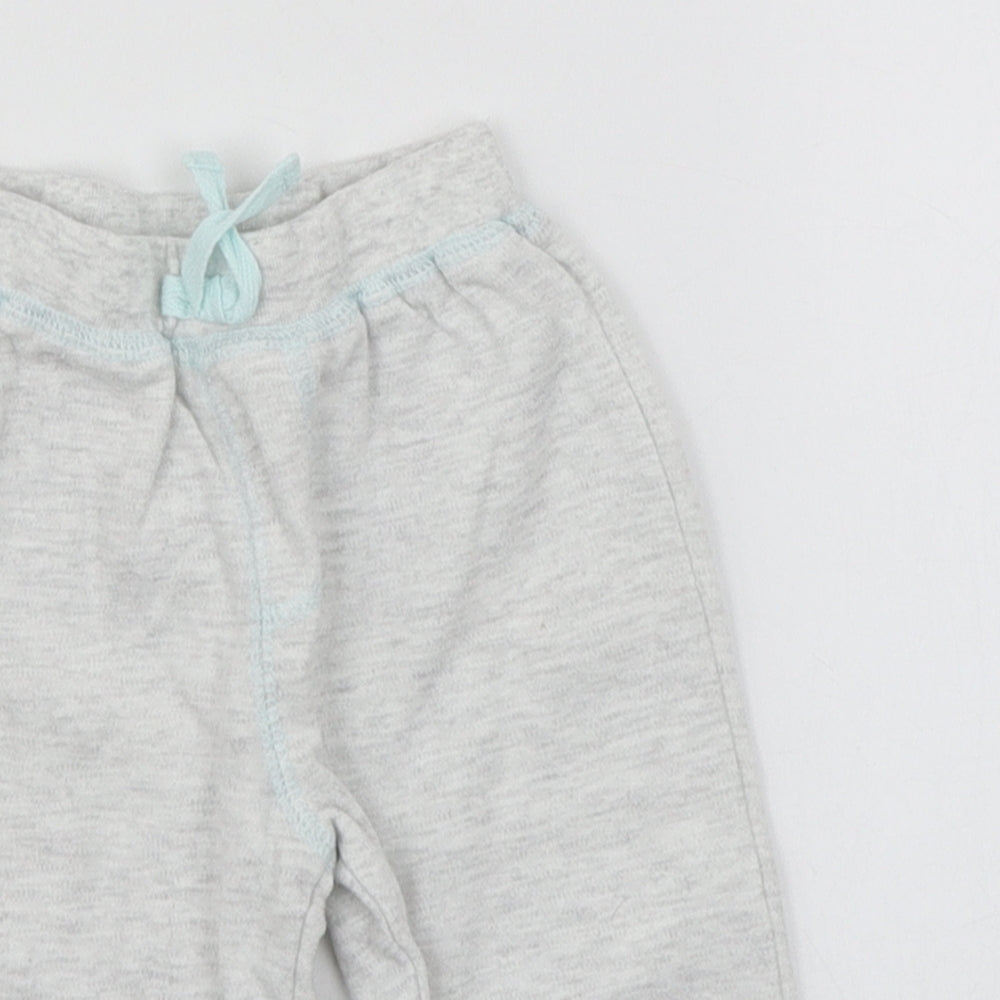 Happi Baby Grey  Cotton Sweatpants Trousers Size 0-3 Months