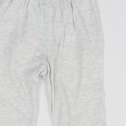 Happi Baby Grey  Cotton Sweatpants Trousers Size 0-3 Months