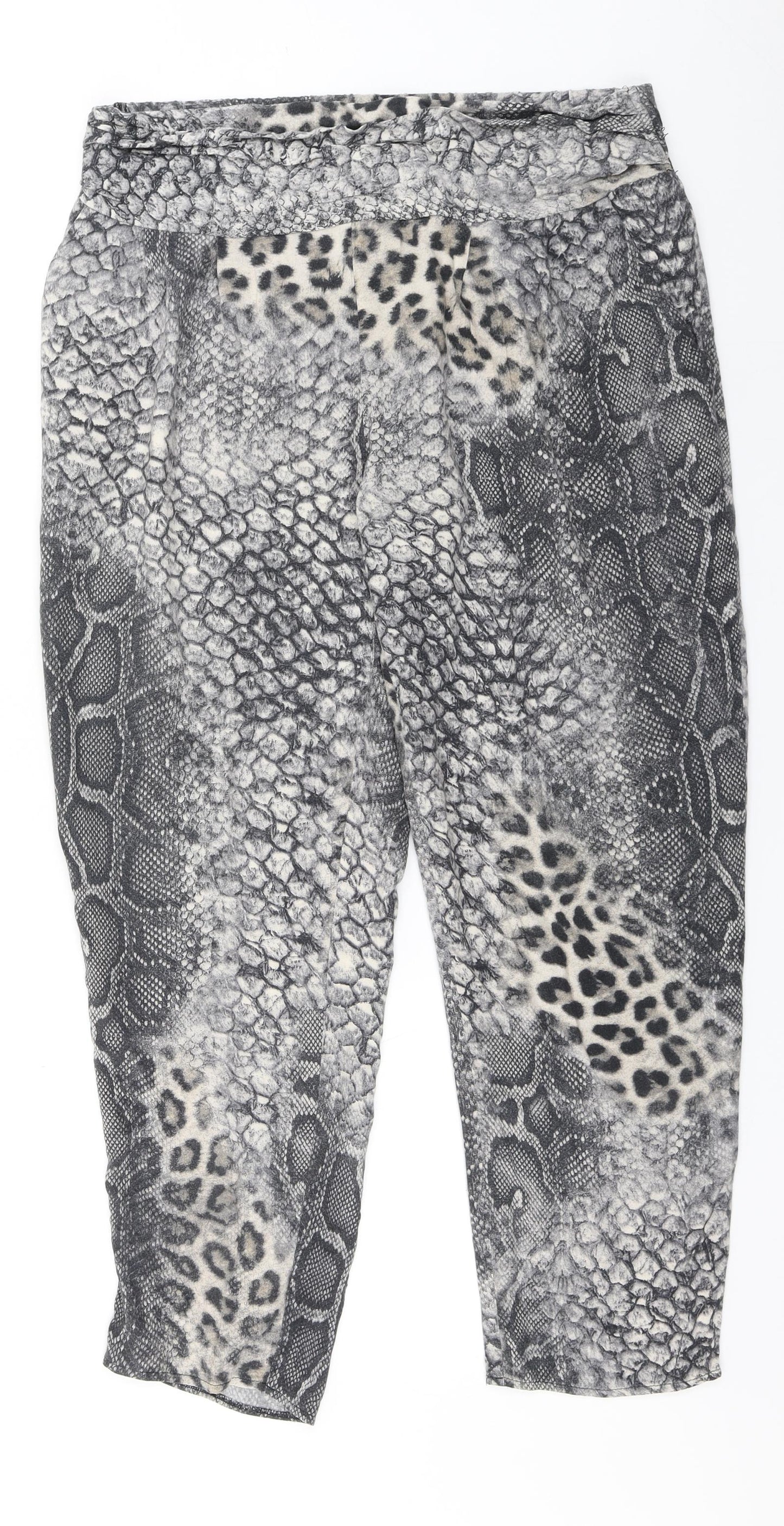 Womens UK Size 14 Dorothy Perkins Regular Fit  Grey Trousers