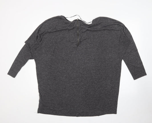 Womens UK Size 18 Atmosphere Grey Pullover Jumper