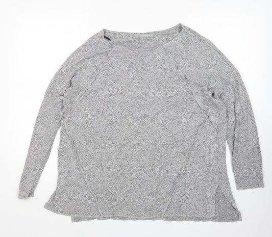 Womens UK Size S COIN 1804 Grey Pullover Jumper