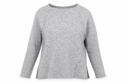 Womens UK Size S COIN 1804 Grey Pullover Jumper