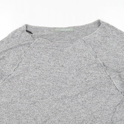 Womens UK Size S COIN 1804 Grey Pullover Jumper