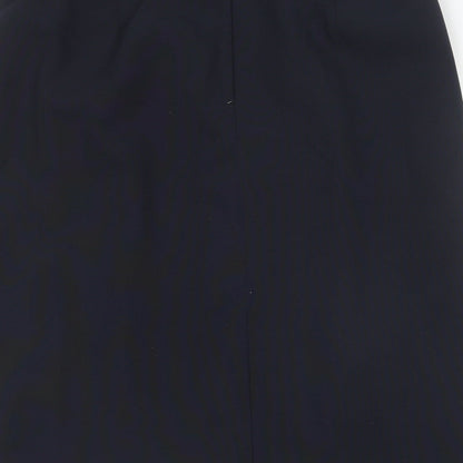 Agenda Womens Blue  Polyester Straight & Pencil Skirt Size 16