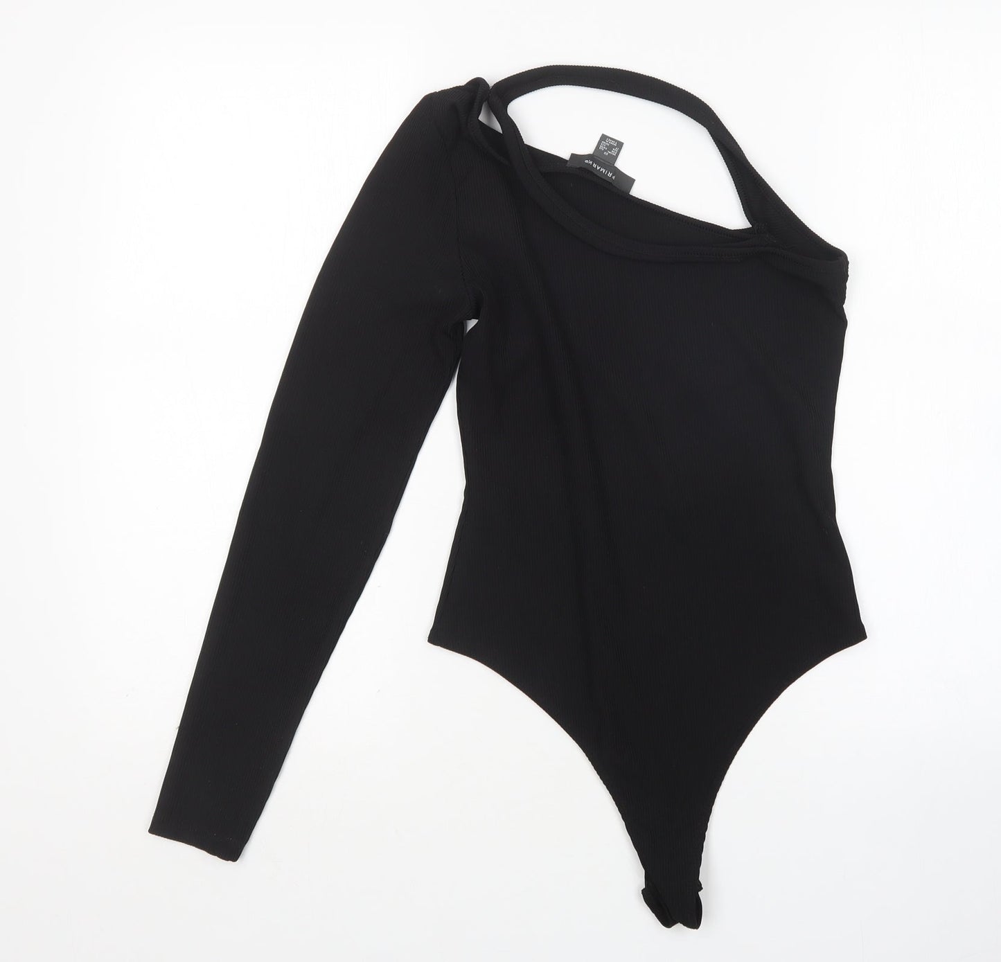 Primark Womens Black  Polyester Bodysuit One-Piece Size XS