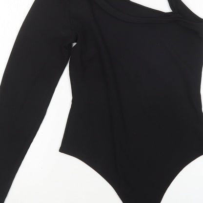 Primark Womens Black  Polyester Bodysuit One-Piece Size XS