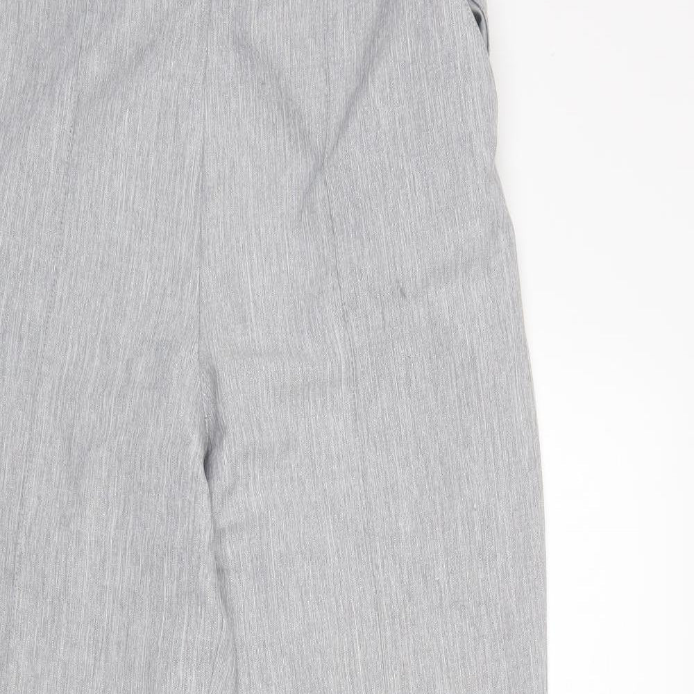 Womens UK Size 12 M&S Regular Fit  Grey Trousers
