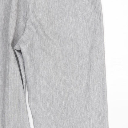 Womens UK Size 12 M&S Regular Fit  Grey Trousers