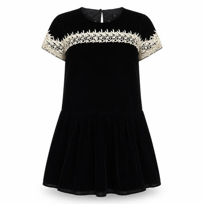 ASOS Womens Black  Polyester Shift  Size 14  Round Neck