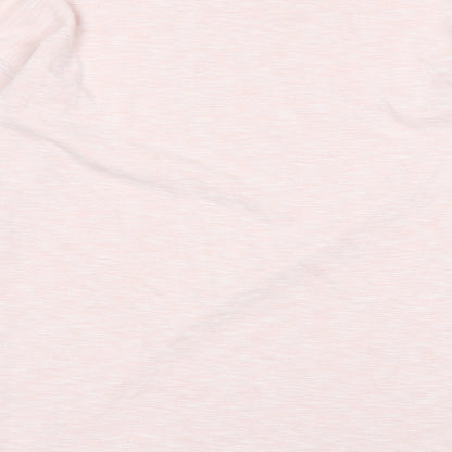 George Womens Pink Round Neck  Polyester Pullover Jumper Size 10