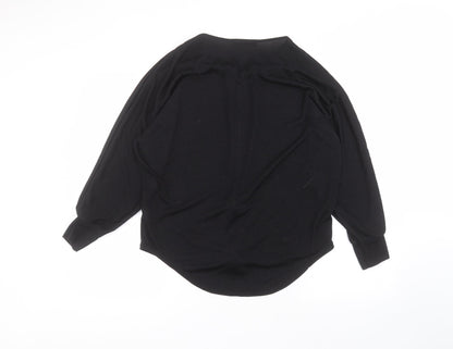 Womens UK Size 12 Select Black Basic T-Shirt