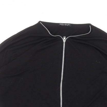 Womens UK Size 12 Select Black Basic T-Shirt