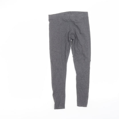 NEXT Girls Grey  Cotton Jegging Trousers Size 11 Years  Regular