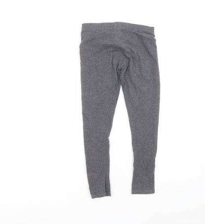 NEXT Girls Grey  Cotton Jegging Trousers Size 11 Years  Regular