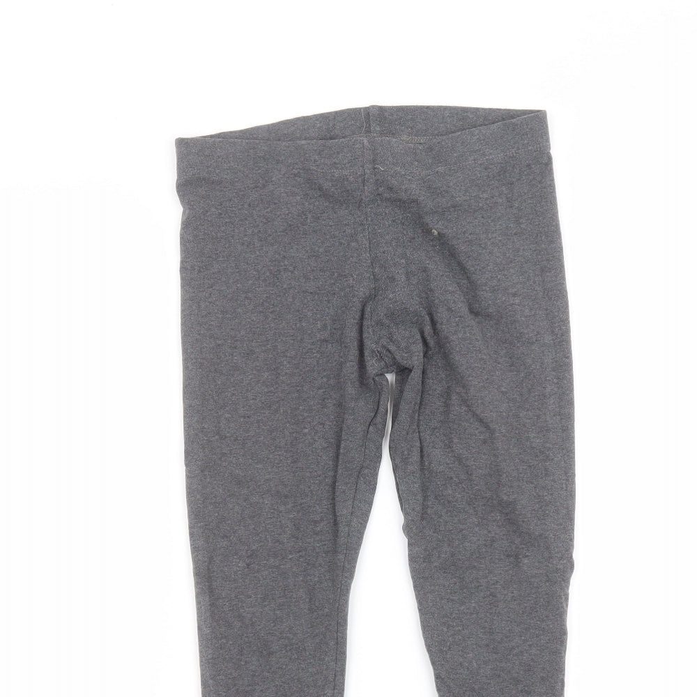 NEXT Girls Grey  Cotton Jegging Trousers Size 11 Years  Regular