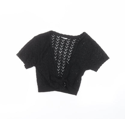 Womens UK Size 12 Atmosphere Black Cardigan Jumper