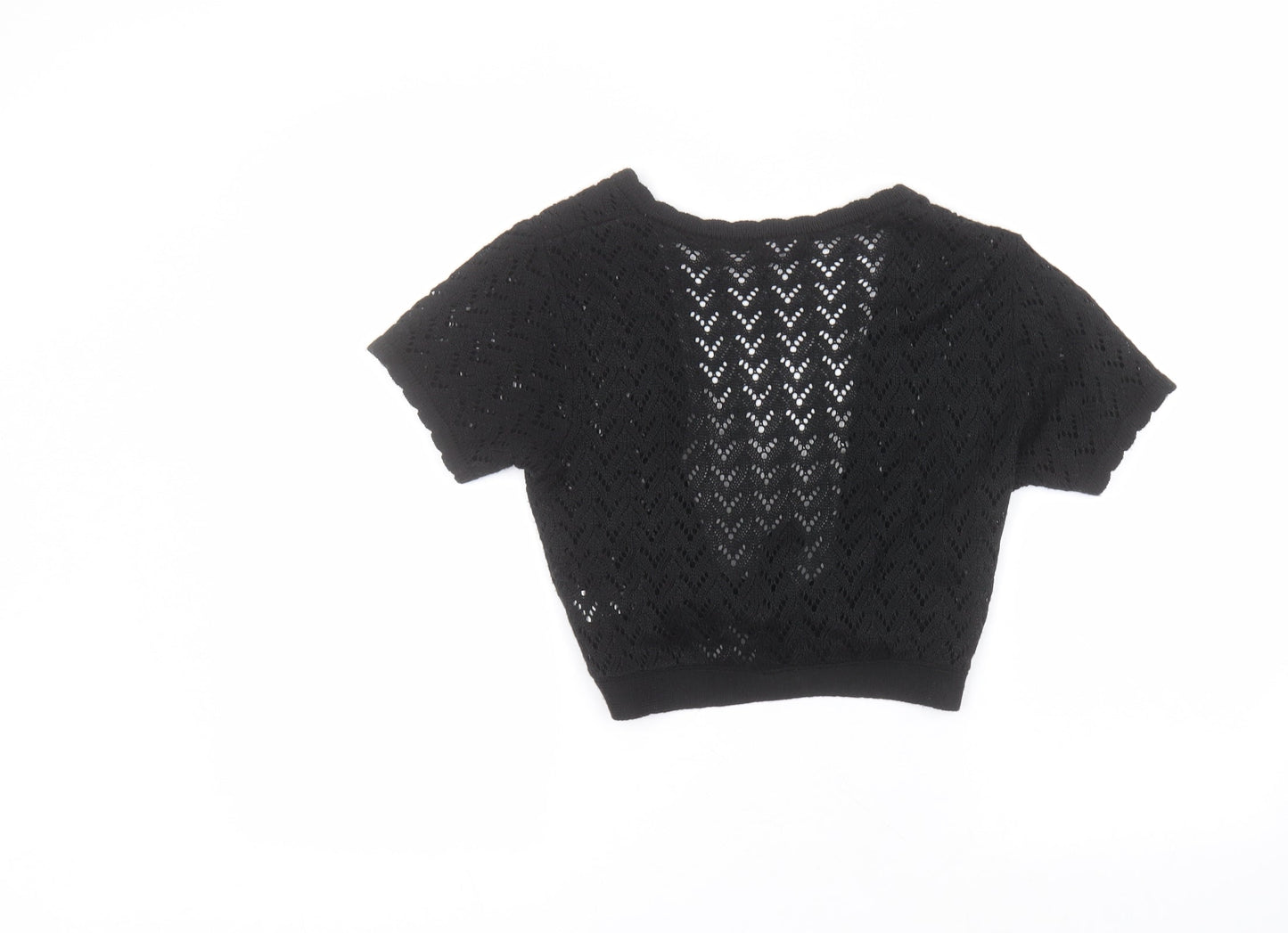 Womens UK Size 12 Atmosphere Black Cardigan Jumper