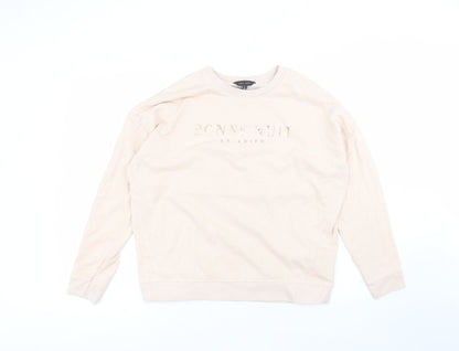 Womens UK Size S New Look Pink Pullover Jumper