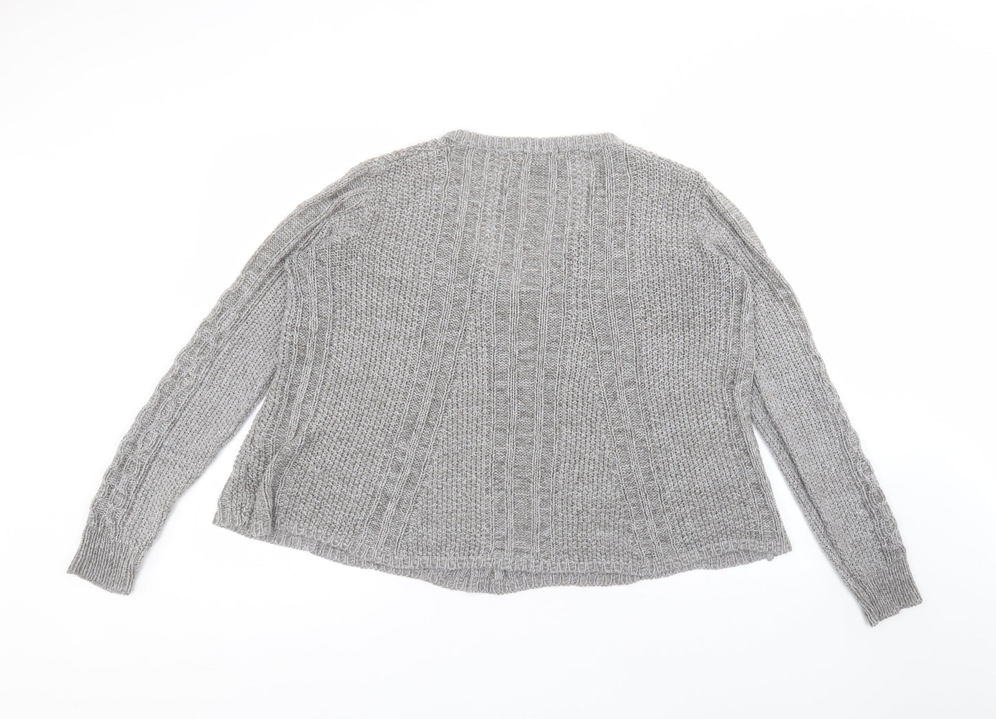 Womens UK Size M NEXT Grey Pullover Jumper