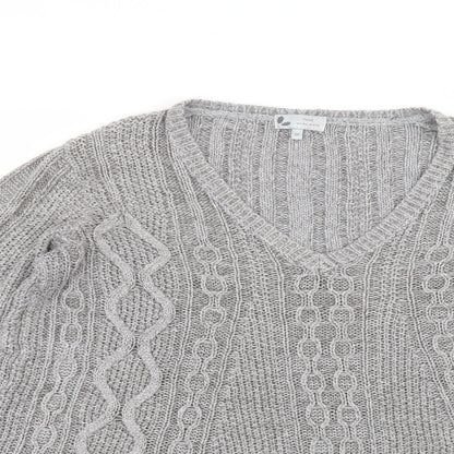 Womens UK Size M NEXT Grey Pullover Jumper