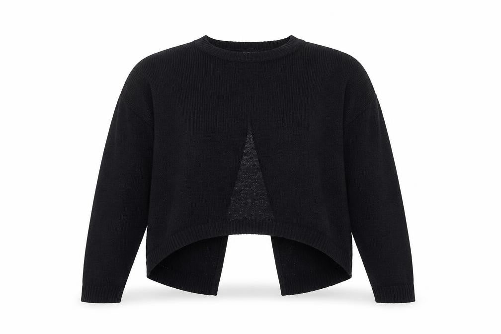 Womens UK Size M New Look Black Pullover Jumper