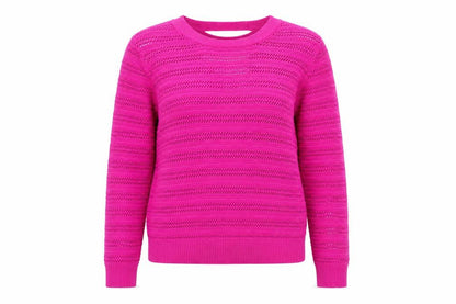 Womens UK Size 10 Warehouse Purple Pullover Jumper