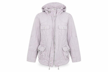 New Look Womens Purple   Parka Coat Size 12