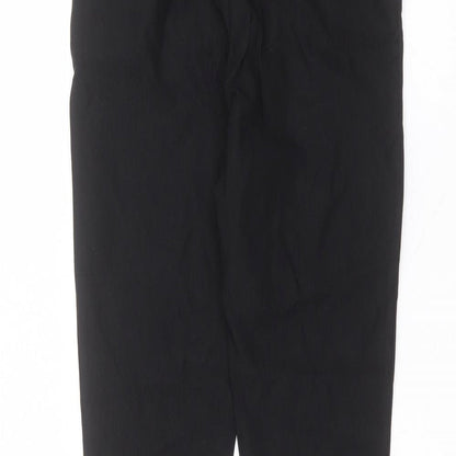 George Womens Black  Polyester Trousers  Size 8 L26 in Regular