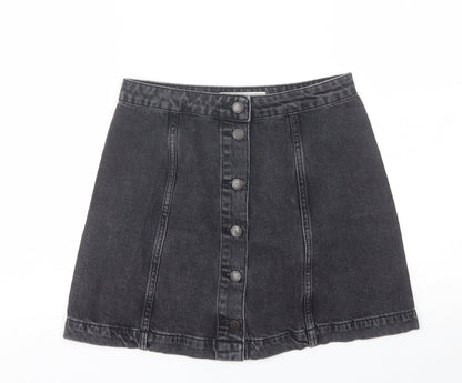 Womens UK Size 28 in Topshop Mini Denim Skirt