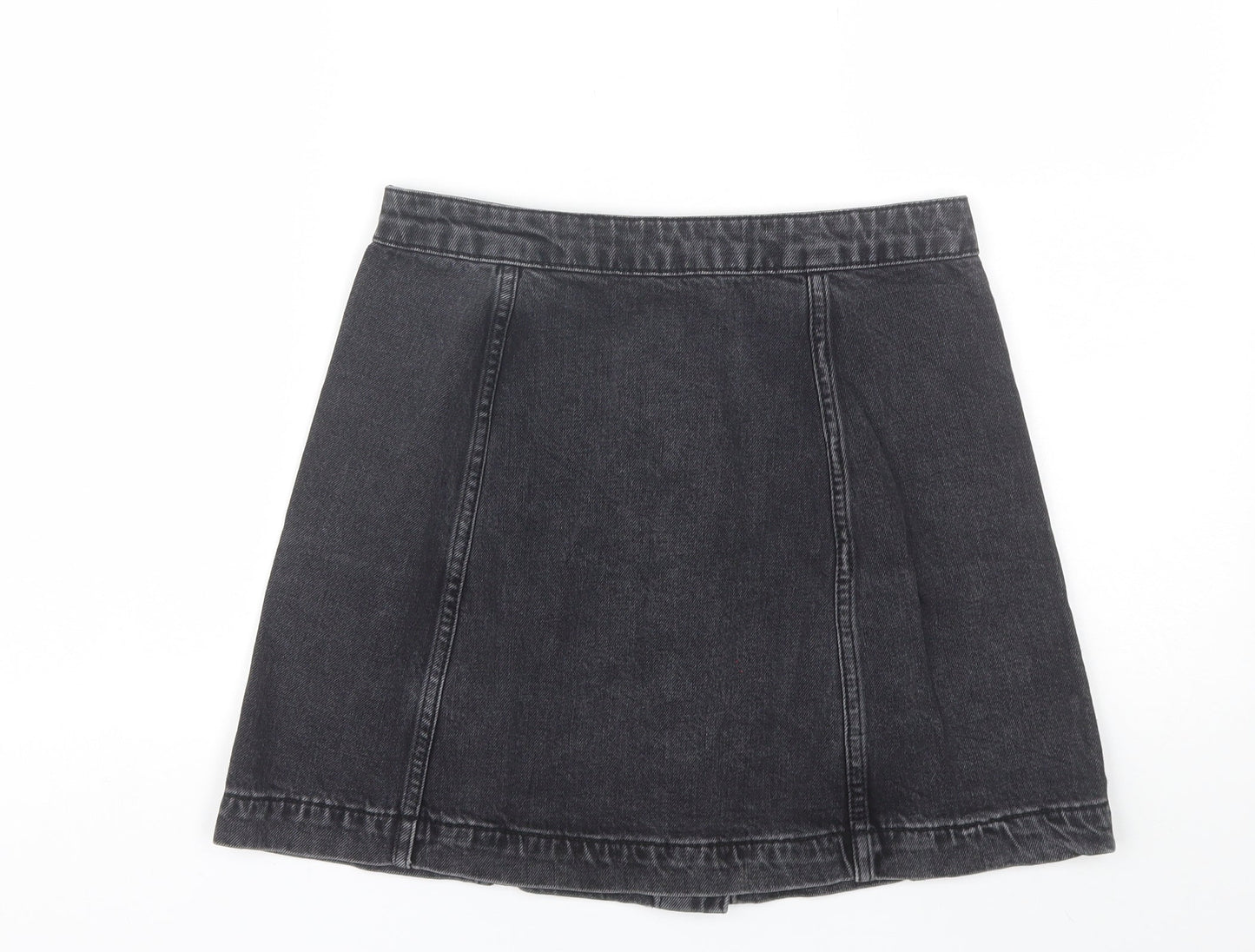 Womens UK Size 28 in Topshop Mini Denim Skirt