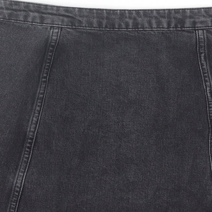 Womens UK Size 28 in Topshop Mini Denim Skirt