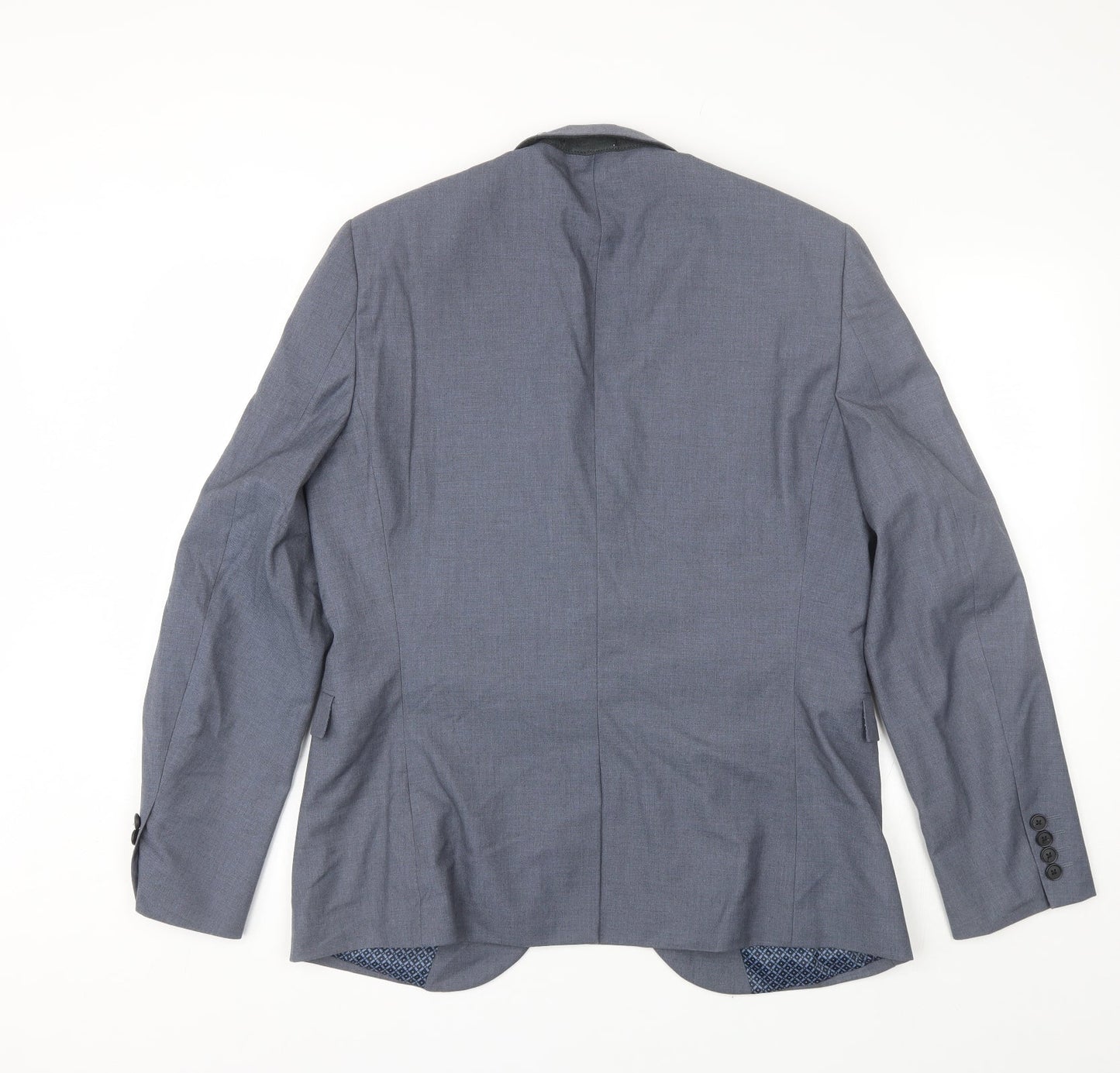 Mens UK Size 42 NEXT Regular Blue Suit Jacket
