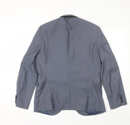 Mens UK Size 42 NEXT Regular Blue Suit Jacket