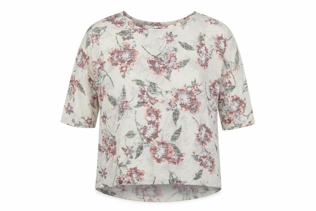 Womens UK Size L Peacocs Ivory Basic Blouse