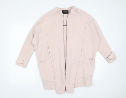 River Island Womens Pink  Polyester Jacket Blazer Size 10