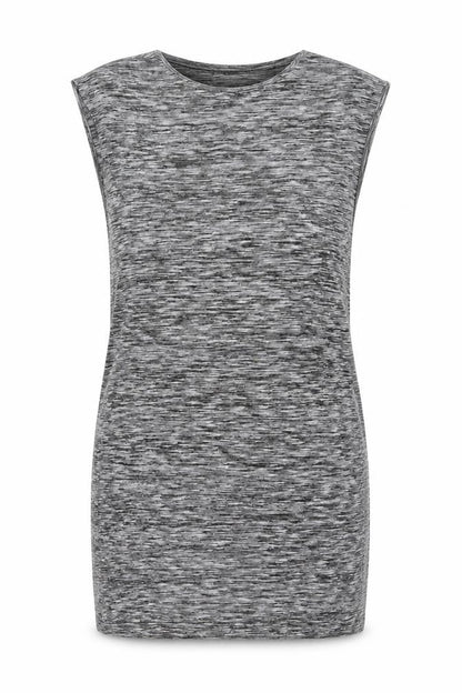 Womens UK Size 12 M&S Grey Basic T-Shirt