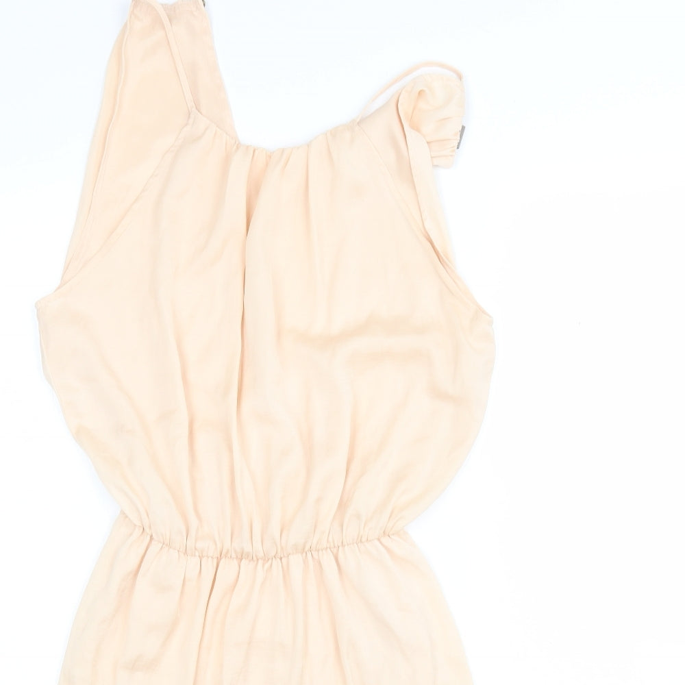 FOREVER 21 Womens Pink   Fit & Flare  Size S  Round Neck