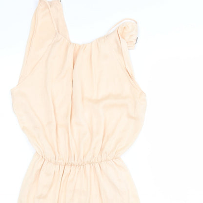 FOREVER 21 Womens Pink   Fit & Flare  Size S  Round Neck